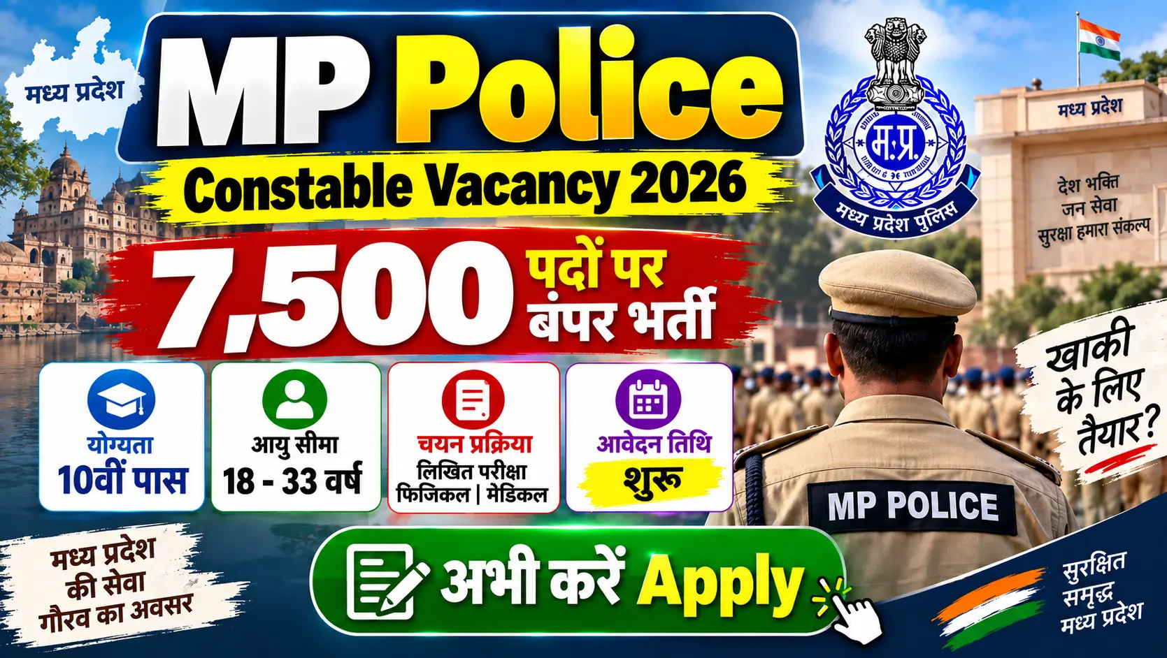 MP Police Constable Vacancy 2026