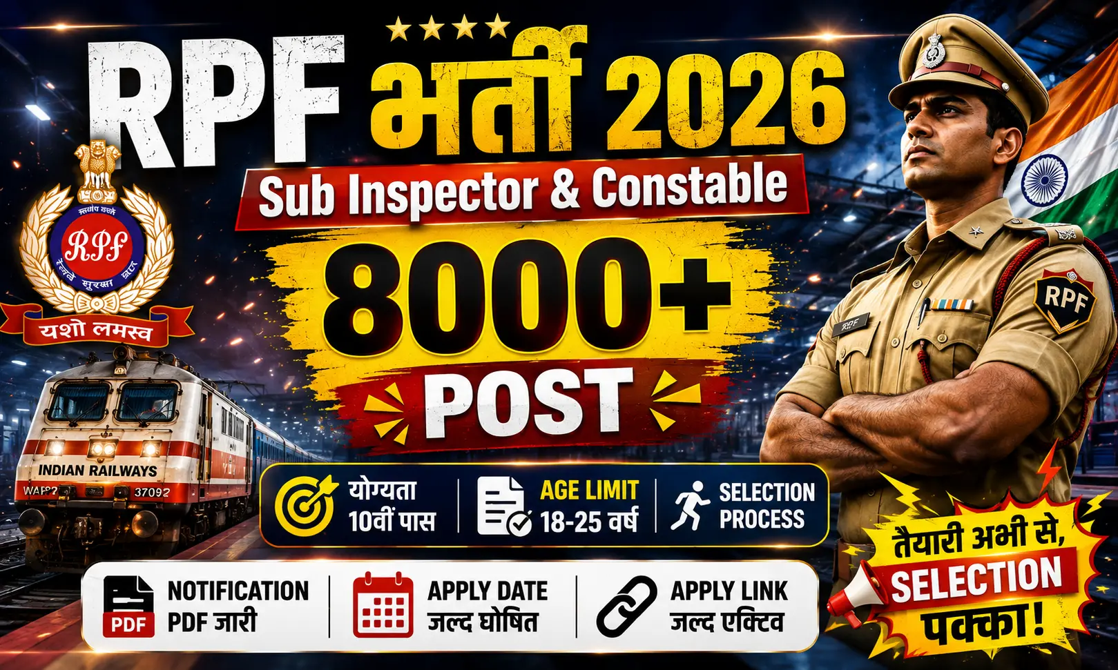 RPF Constable Bharti 2026
