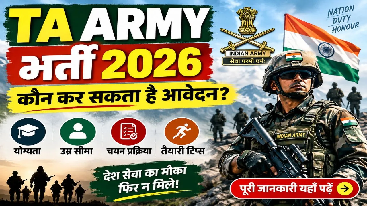 TA Army Bharti 2026